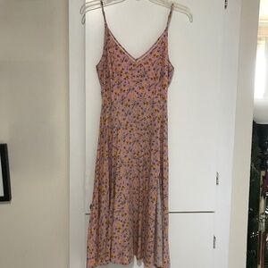 Lulus Short Pink Sundress Small